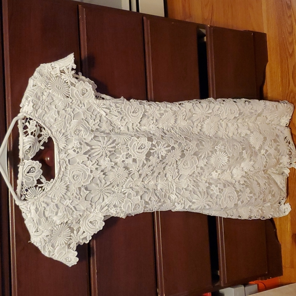 NWT Lulu Romance Language Backless Dress
